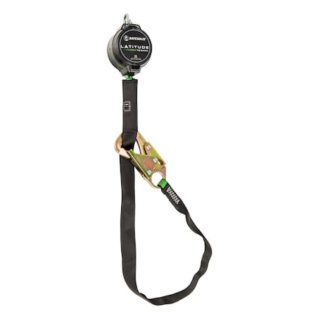 Safewaze Self Retracting Lifeline, 7 ft. Length, 1 Leg(s), 310 lb. Weight Capacity 018-5028
